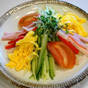 焼きそば麺で 自家製タレの冷やし中華 レシピ 作り方 By ななじまる 楽天レシピ 焼きそば麺で 自家製タレの冷やし中華 レシピ 作り方 By ななじまる 楽天レシピ